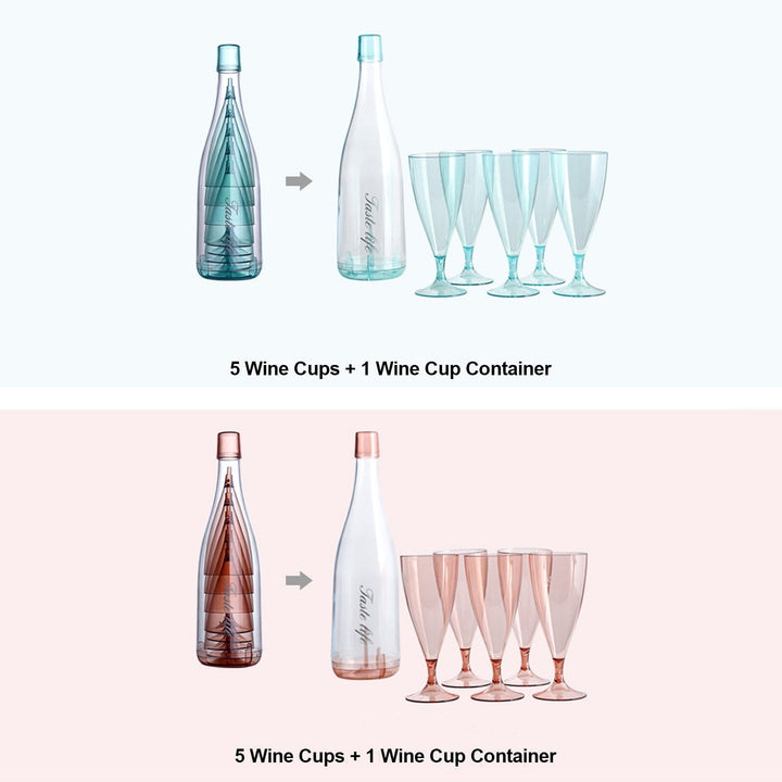 Lisslune | Creative Detachable Drink Glasses with Bottle