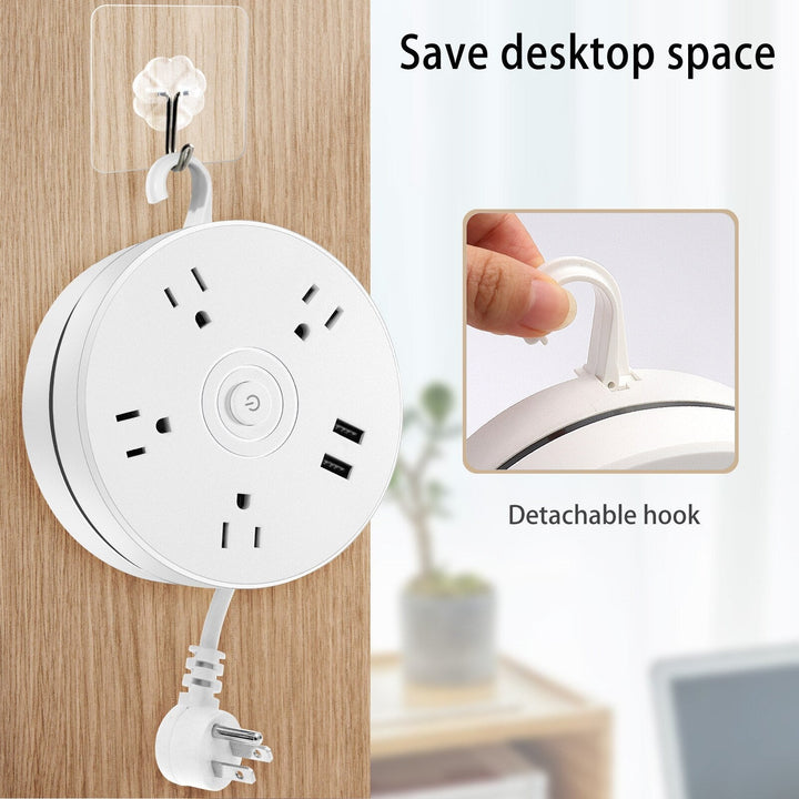 Lisslune | Round Total Connect Cable Power Extension Cord