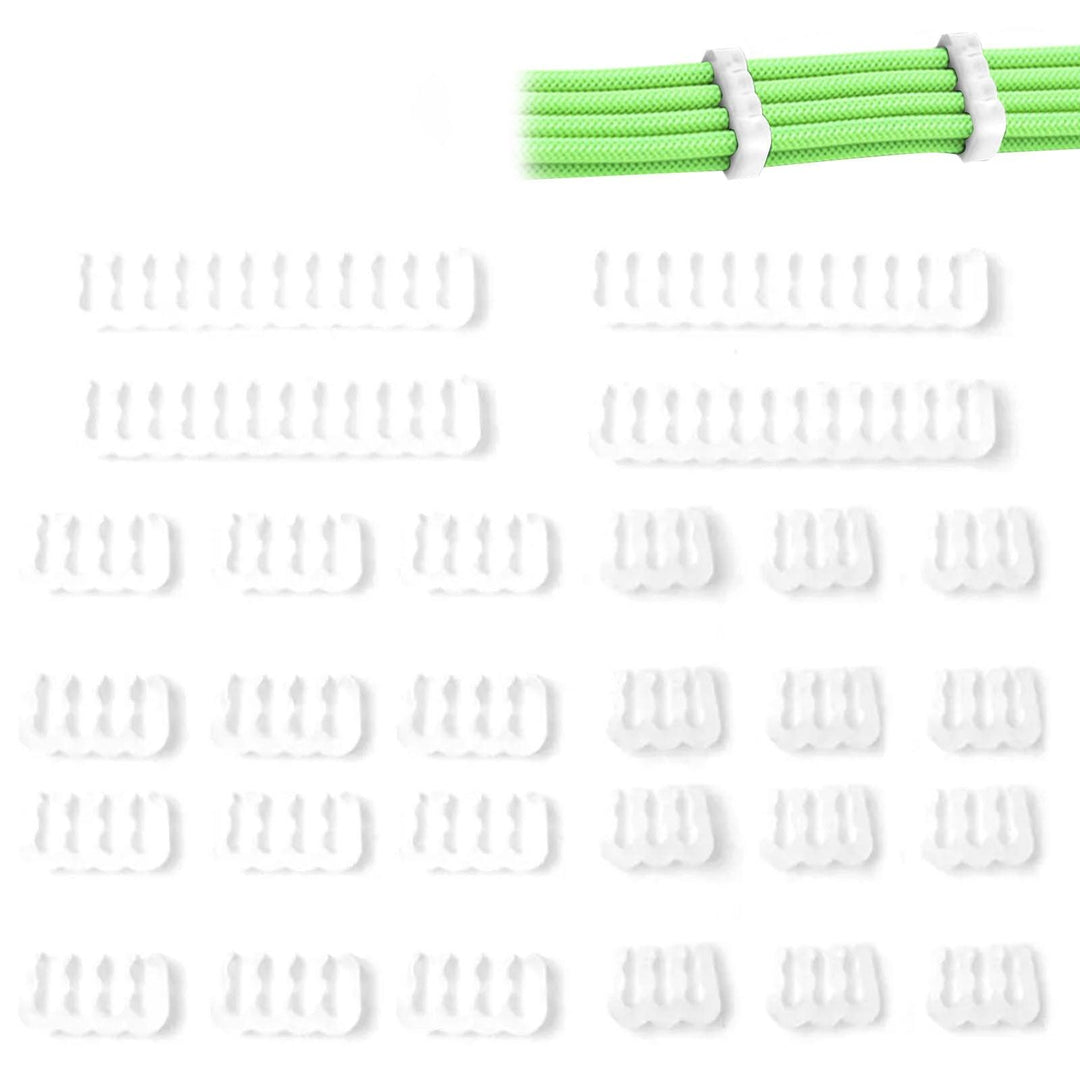 Lisslune | Premium PSU Cable Management Set for 3.0-3.6 mm Power Cables