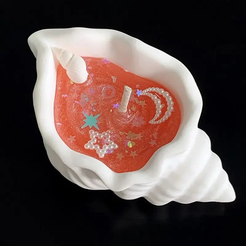 Lisslune | Handmade Sea Shell Starfish Aromatherapy Candle