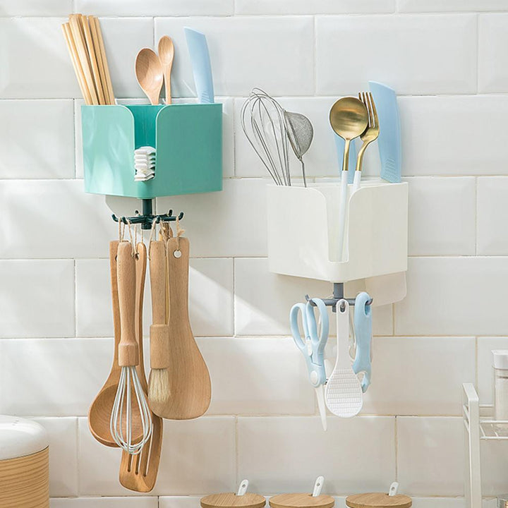 Lisslune | Self-Adhesive Kitchen Utensils Drainer Rack
