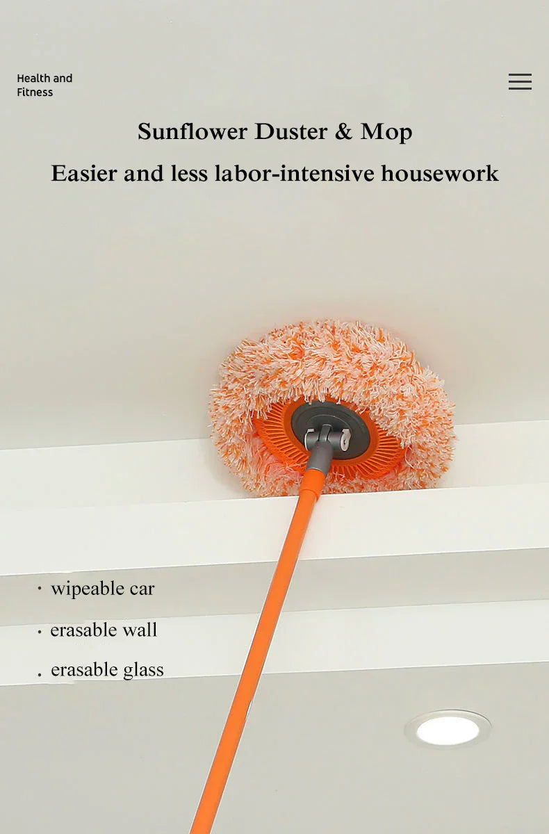 Lisslune | 360 Degree Rotating Microfiber Magic Floor Mop