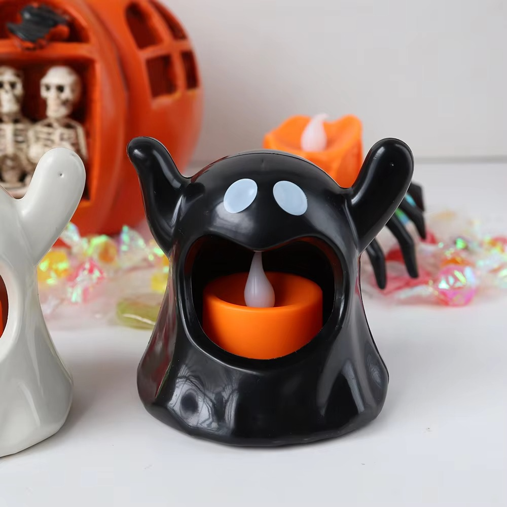 Lisslune | Light Ghost Halloween Lamp – LED Ghost Decoration with Battery Lighting