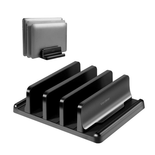 Lisslune | Dual-Device Vertical Laptop Organizer with adjustable slot width