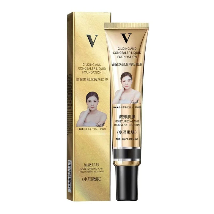 Rynx | 3 Colors Liquid Foundation Cream Coverage Acne Waterproof Long-lasting Oil-control Base Cream Make-up Moisturizing Matte Concealer Cosmetics
