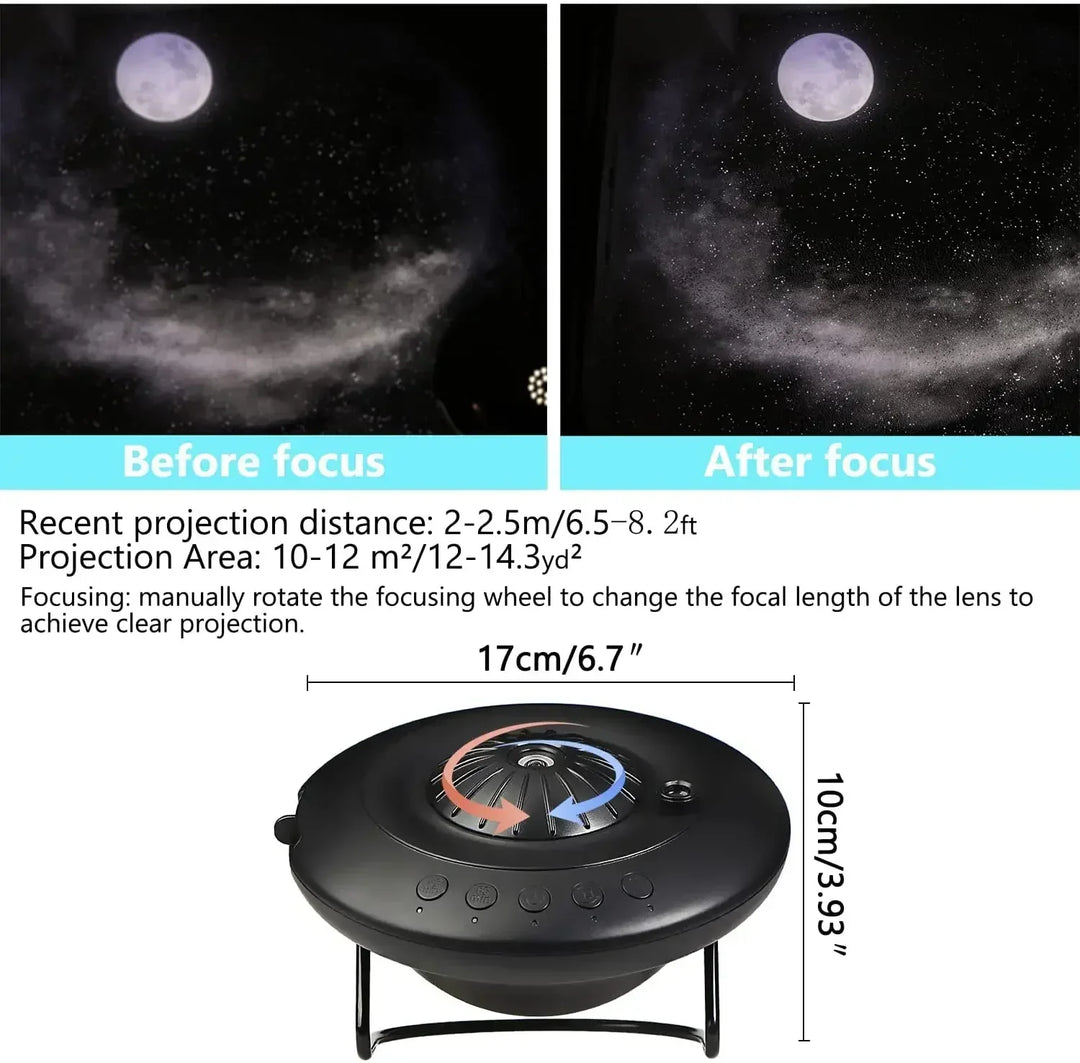 Lisslune | Star Explorer UFO LED Galaxy Projector
