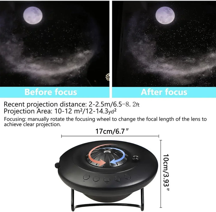 Lisslune | Star Explorer UFO LED Galaxy Projector