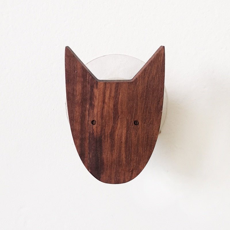 Lisslune | Cute Animal Walnut Wood Coat Hook