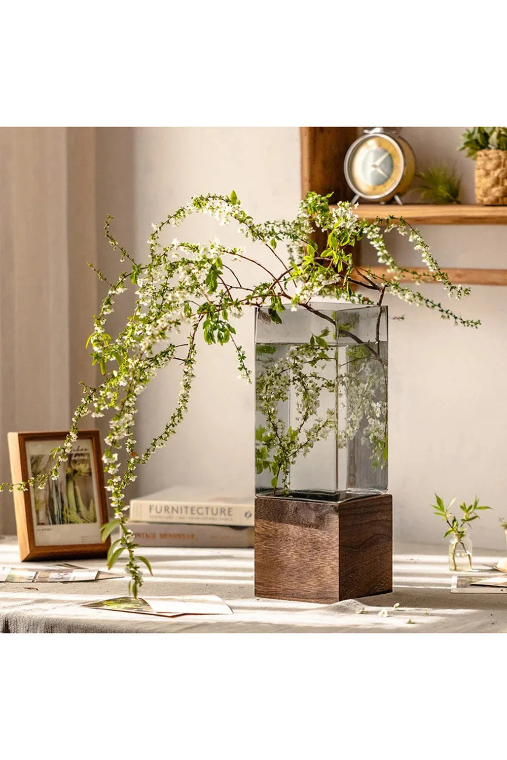 Lisslune | Wood Plant Pot