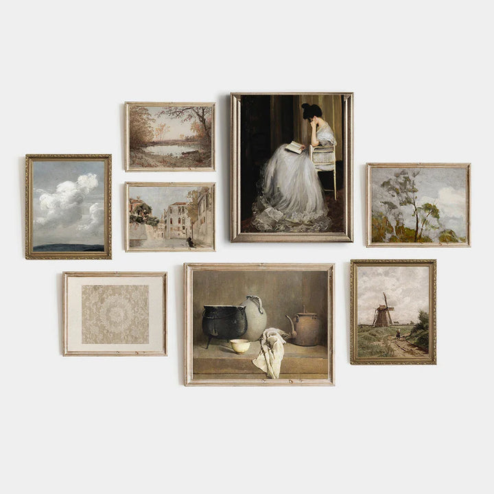 Lisslune | & Antique Canvas Poster