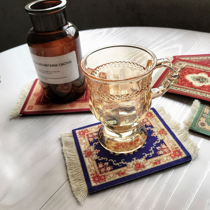Lisslune | Mini Turkish Carpet Mug Coaster