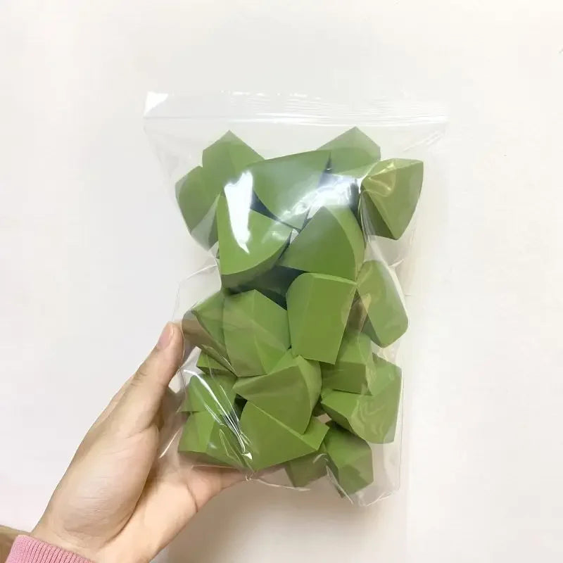 Rynx |30pcs/Set Triangular Soft Makeup Sponge Face Foundation Concealer Cream Powder Mixing Puff Cosmetic Tool