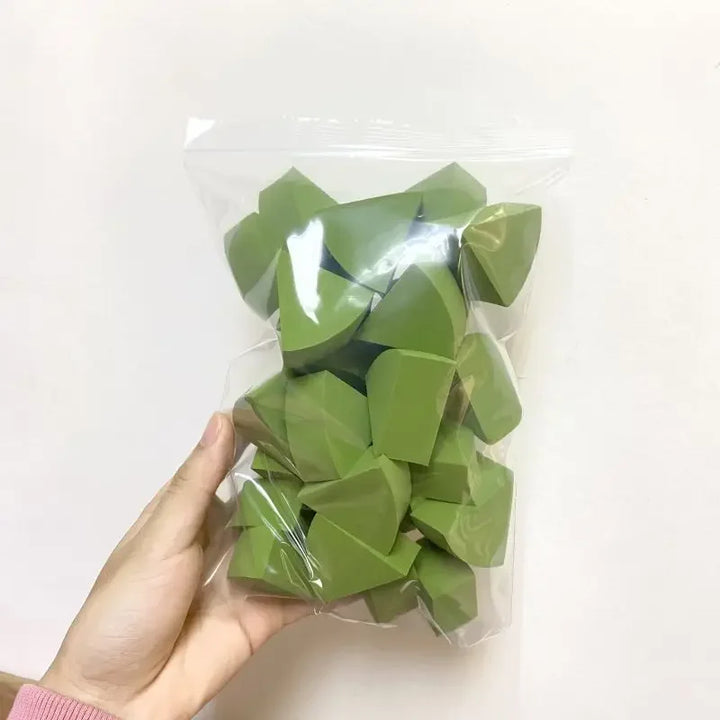 Rynx |30pcs/Set Triangular Soft Makeup Sponge Face Foundation Concealer Cream Powder Mixing Puff Cosmetic Tool