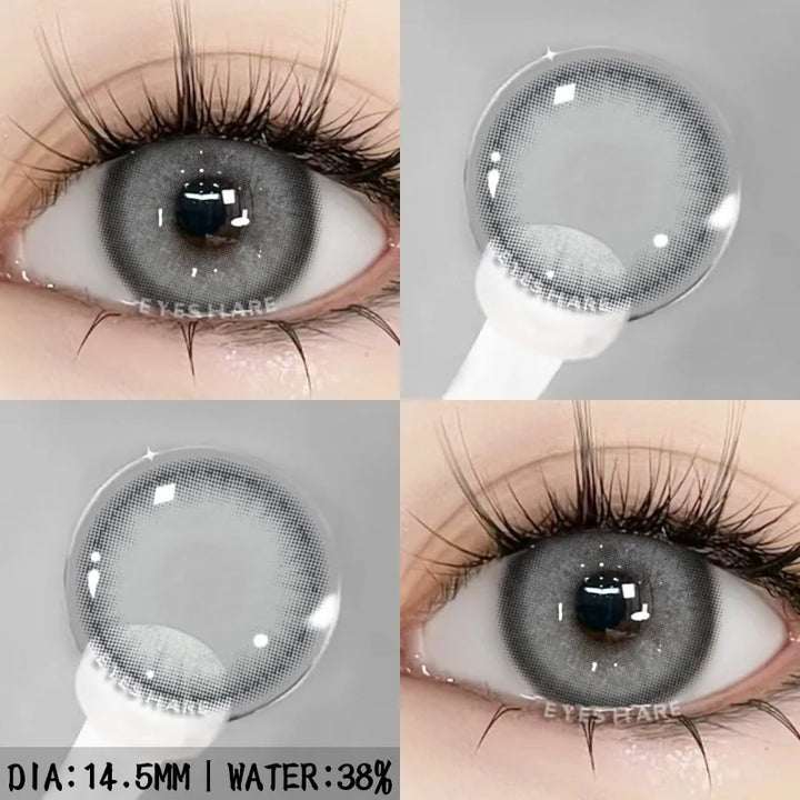 Rynx | 1 pair natural color contact lenses for eyes blue eye colors brown lens gray eye lenses annual green eye contact lens