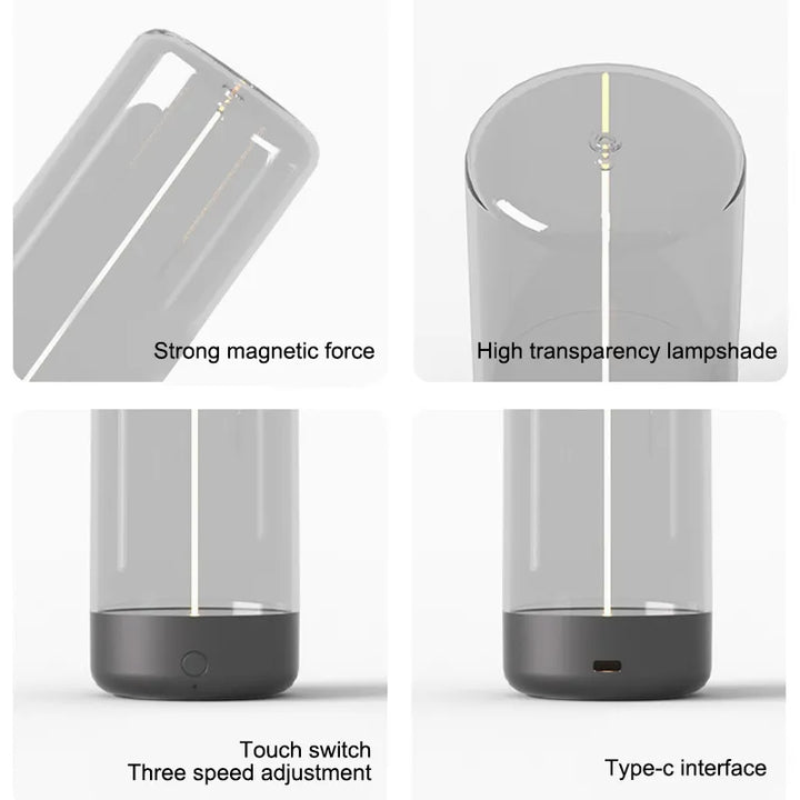 Lisslune | Stellar Glow Cordless Anti-Drop Magnetic Desk Lamp