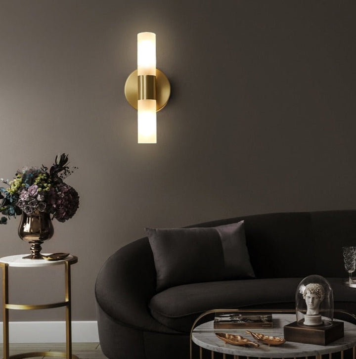 Lisslune | EliteLume – Minimalist Gold Wall Lamp with Energy-Efficient LED