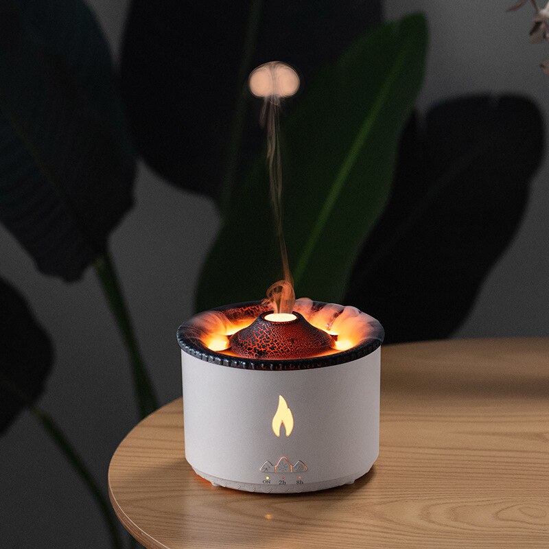 Lisslune | Volcanic Flame Air Humidifier Night Lamp