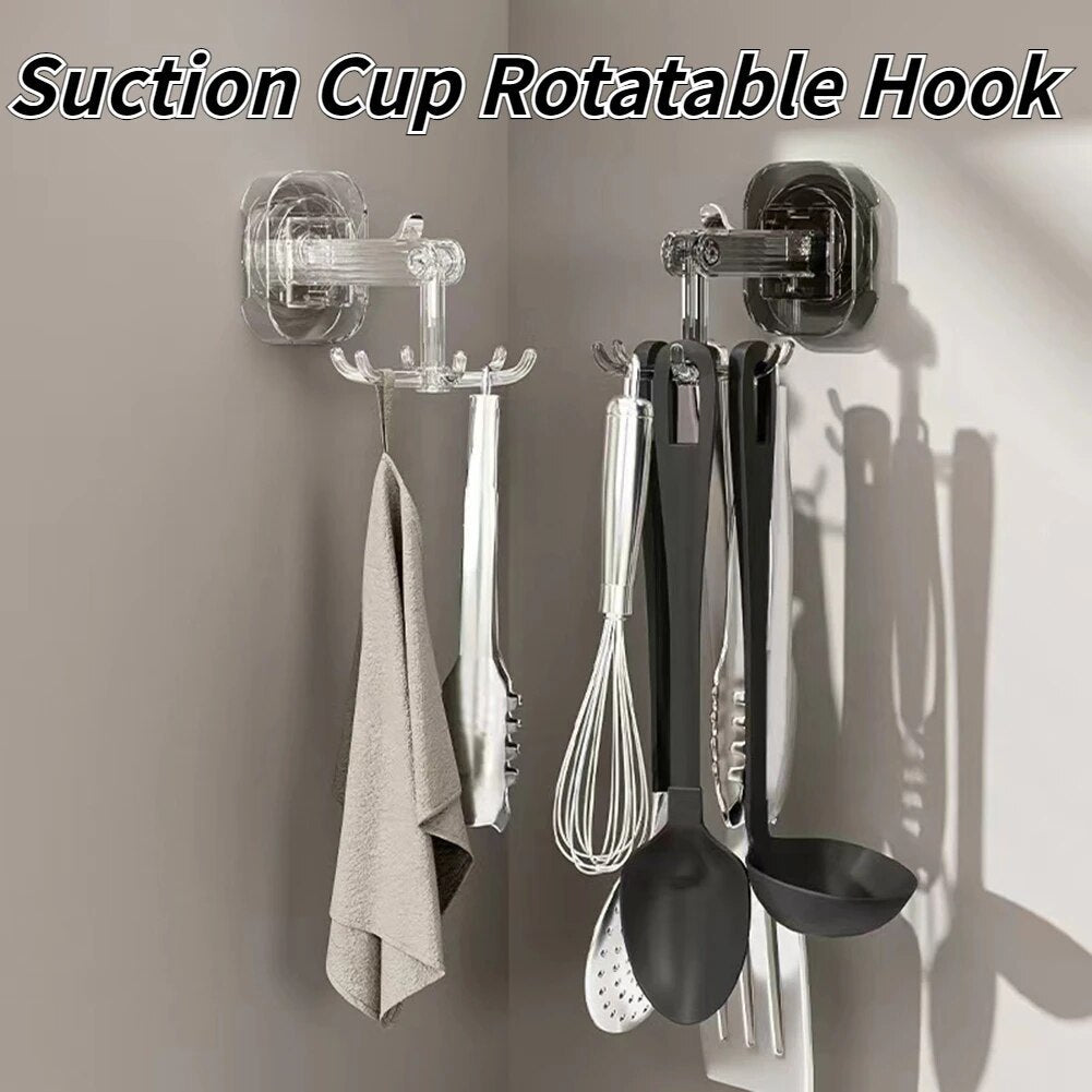 Lisslune | Simplistic Six-Claw Universal Rotating Hook