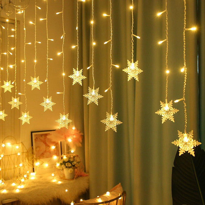 Lisslune | LED Fairy Snowflake Lights