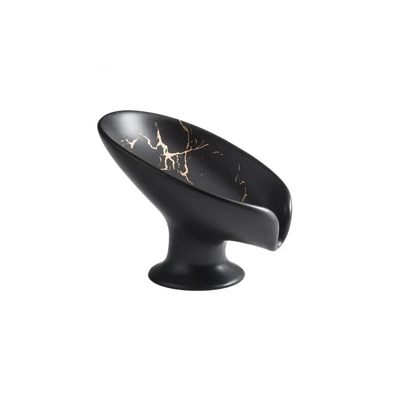 Lisslune | LuxeLeaf - Elegant leaf-shaped soap dish for the bathroom