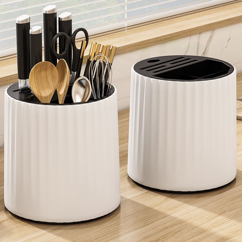 Lisslune | Easy Storage Cylinder Kitchen Silverware Holder