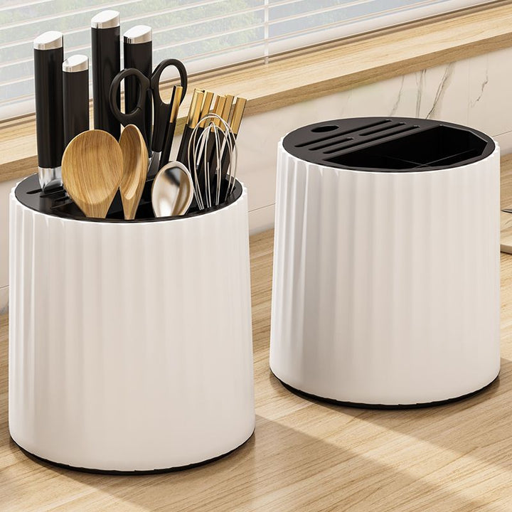 Lisslune | Easy Storage Cylinder Kitchen Silverware Holder