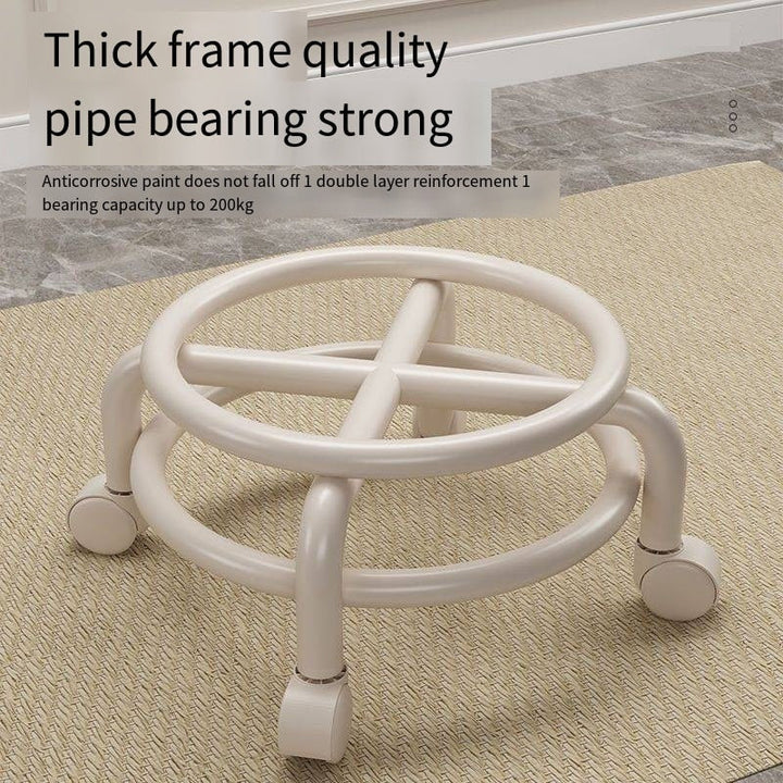 Lisslune | RollEase Mini Rolling Elegant Low Stool