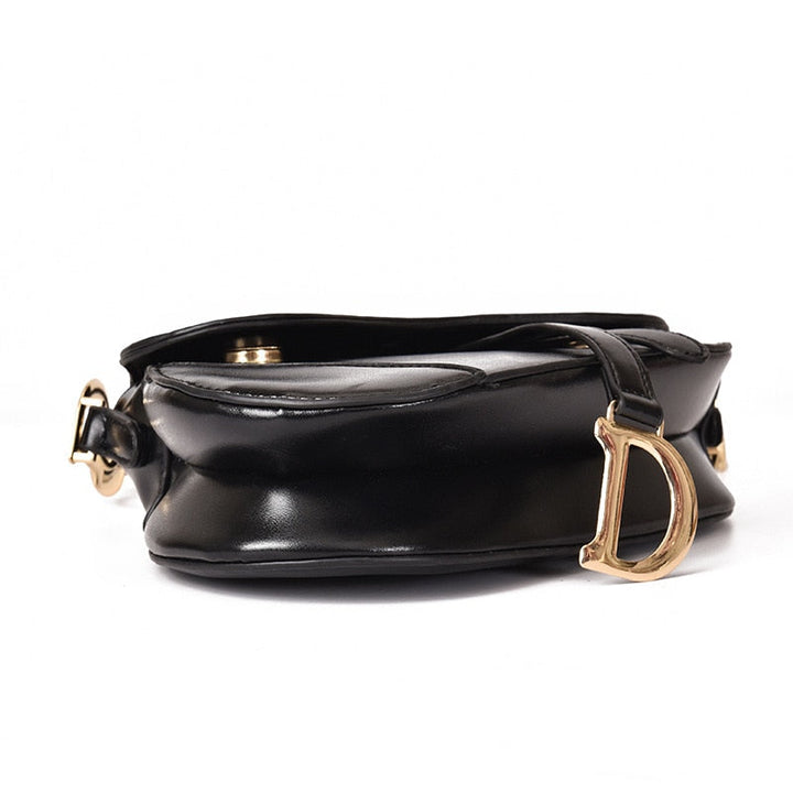 Lisslune | Luxurious Women's Shoulder Bag - exclusive PU - leather Saddle Bag