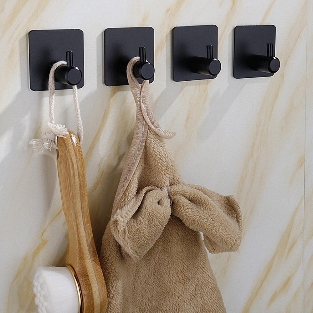 Lisslune | Modern Stainless Steel Towel Rack Set: Quick Installation, Stylish Versatility