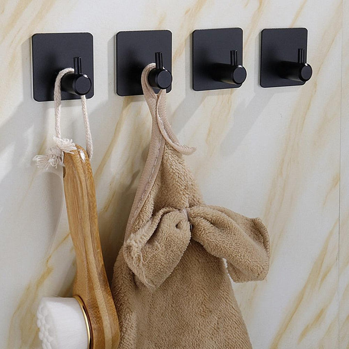 Lisslune | Modern Stainless Steel Towel Rack Set: Quick Installation, Stylish Versatility