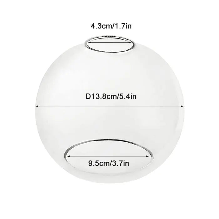 Lisslune | ClearShade | Lampshade Transparent Light Cover