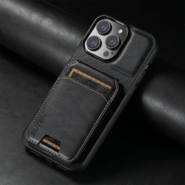 Lisslune | Noble iPhone Leather Case with Card Slots