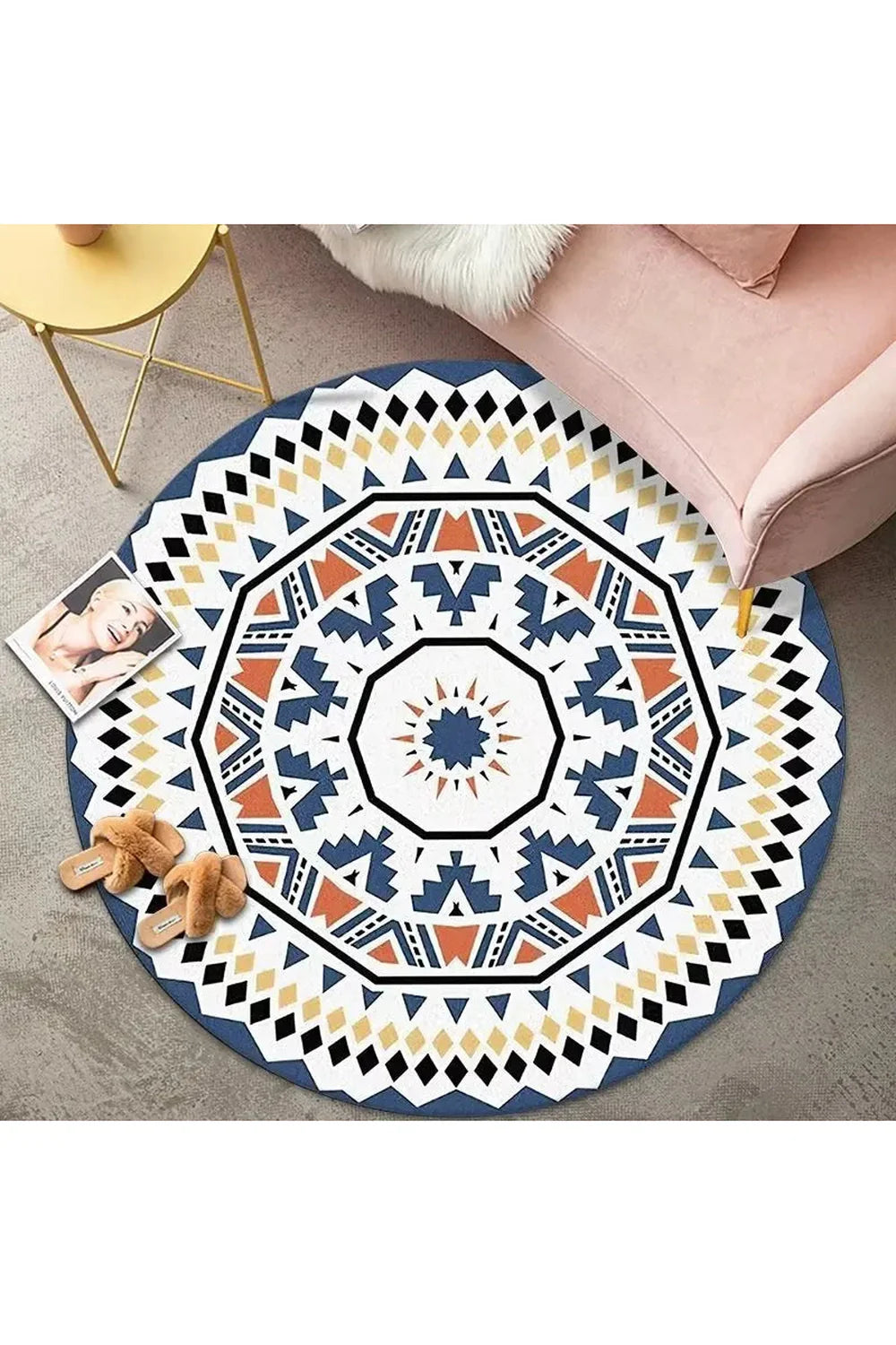 Lisslune | Soft Round Rug