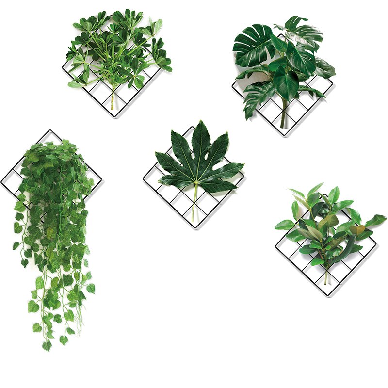 Lisslune | 3D Nature Wind Green Plant Wall Sticker