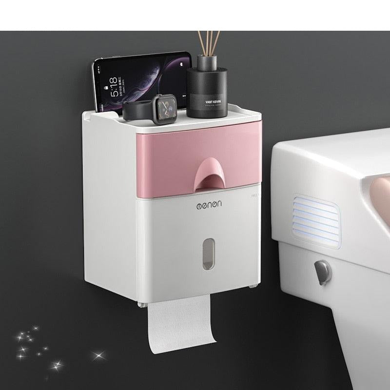 Lisslune | Chic Moisture-Resistant Toilet Paper Holder for Modern Bathrooms