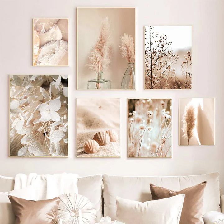 Lisslune | Academy Beach Canvas Poster