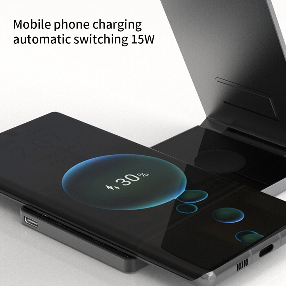 Lisslune | Clear Beam Foldable Magnetic Wireless Charger Stand