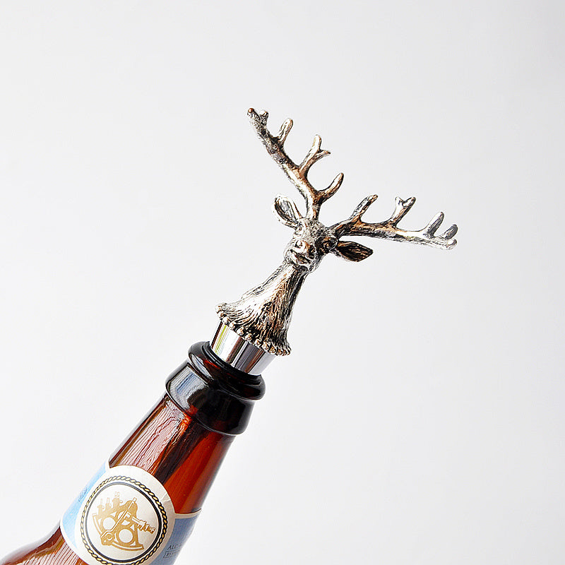 Lisslune | Scandinavian Moose Wine Stopper