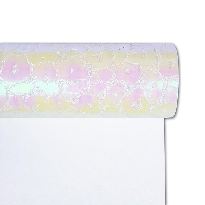 Lisslune | Leopard Print PU Leather Craft Roll - Essential Material for Creative Projects