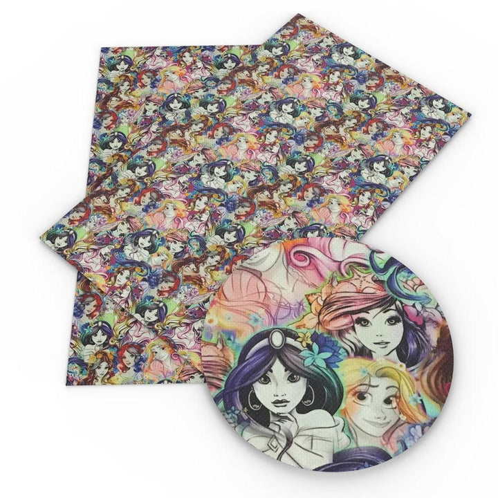 Lisslune | Snow White Princess Theme PVC Craft Sheets for Outstanding DIY Projects