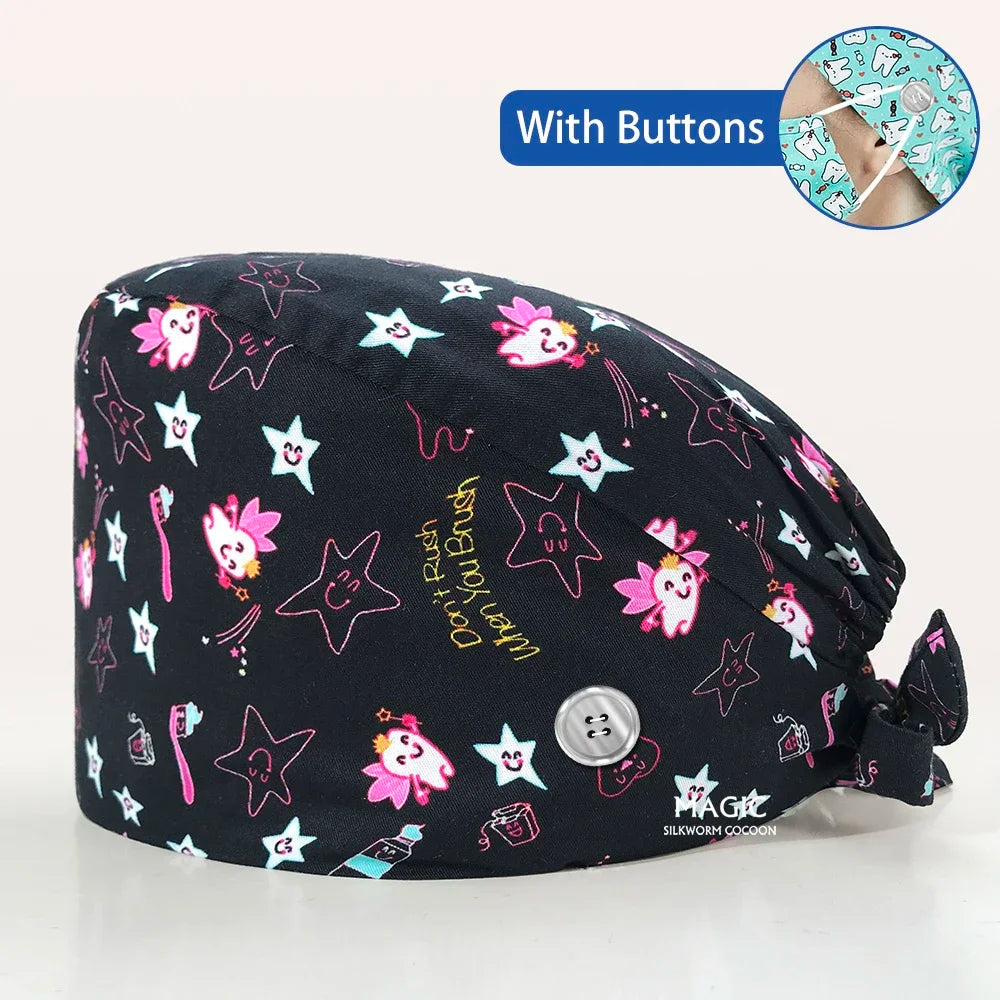Lisslune | Tooth pressure customizable medical hats for dental and caregiving use