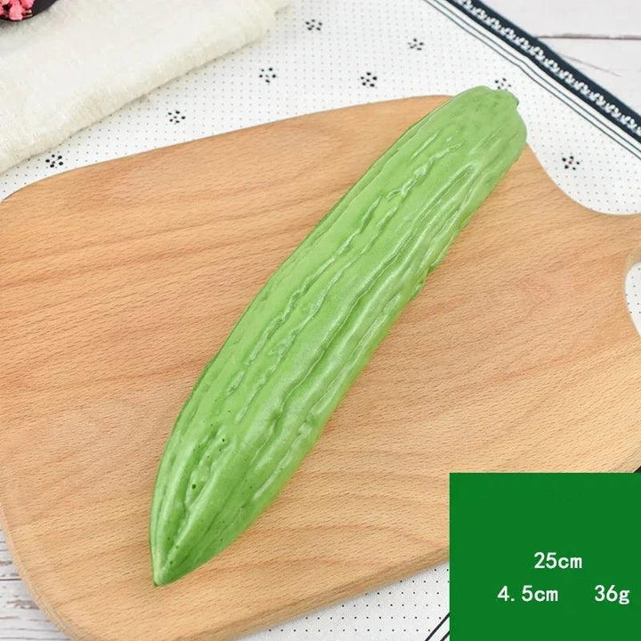 Lisslune | Life-Size Kitchen Vegetable Display Models - Decorative Artificial Ornaments for Culinary Education