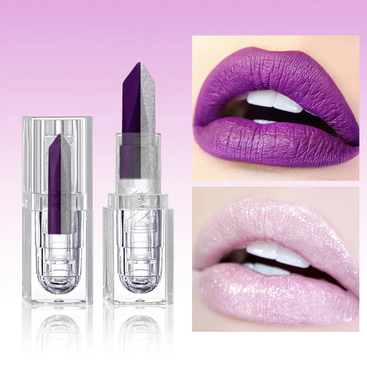 Rynx | Purple Lipstick Color Changing Red Rose Hydrating Lipstick Cosmetics Easy to Use Lipstick Refill