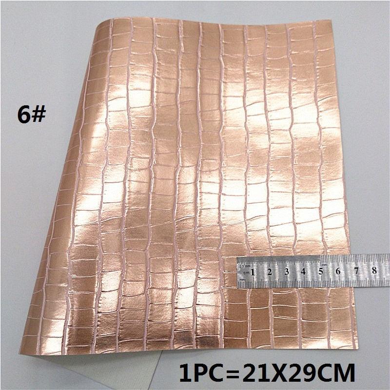 Lisslune | Sparkling Rose Gold Glitter Leather Craft Sheet - Transform Your DIY Projects with Elegance