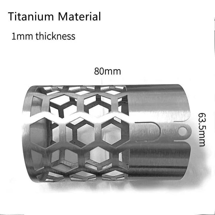 Lisslune | Stainless Steel Chimney Spark Guard and Rain Protection for Wood Stoves