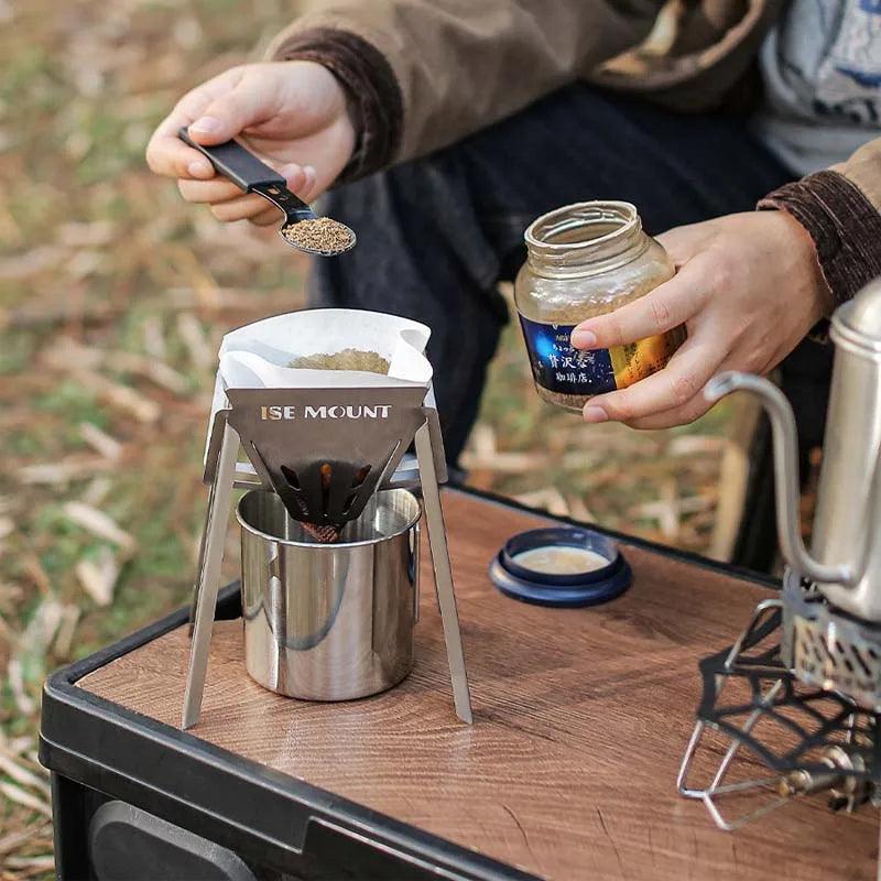 Lisslune | Portable adventure shower for coffee and tea lovers