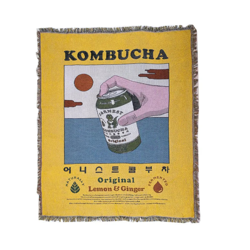 Lisslune | Kombucha Art Blanket