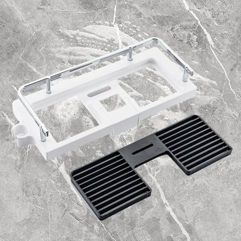 Lisslune | Stable storage shelf for the shower (no drilling)
