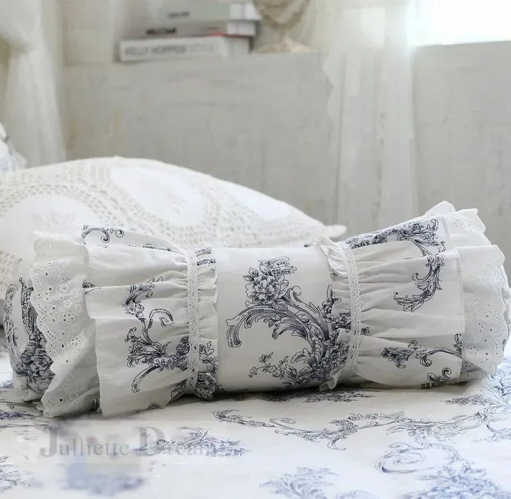 Rynx Fresh Rose decorative pillowcase, throw pillow, bed throw pillow, sweet candy pillow, princess ruffle, sofa armrests