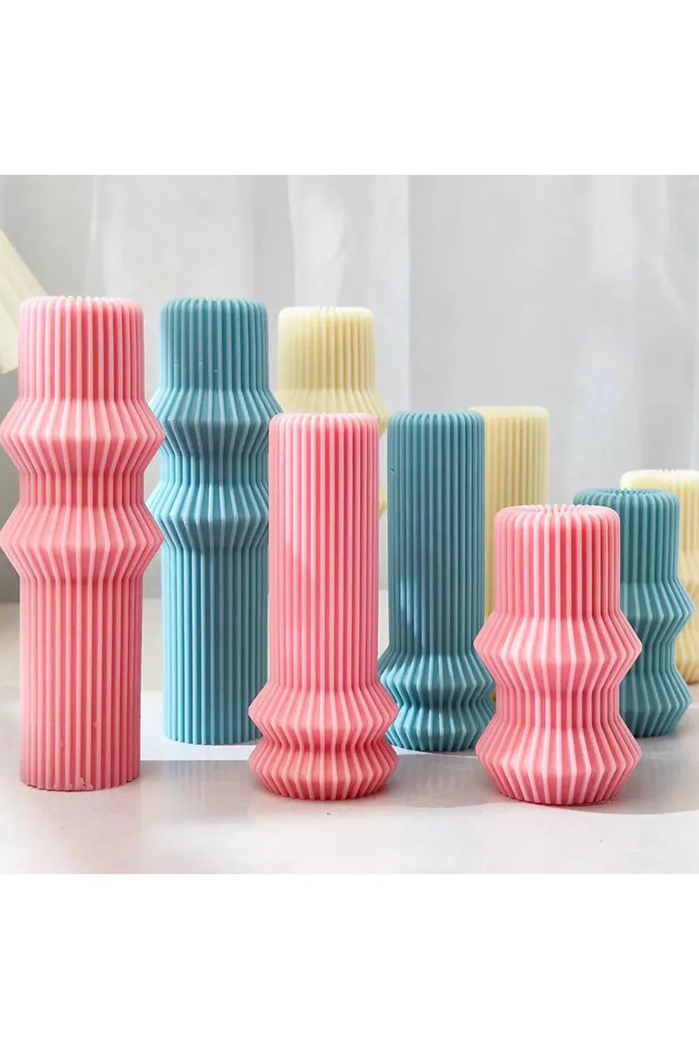 Lisslune | Roman column candle shape DIY